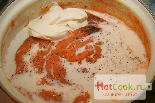 Суп-пюре картофельный с морковью